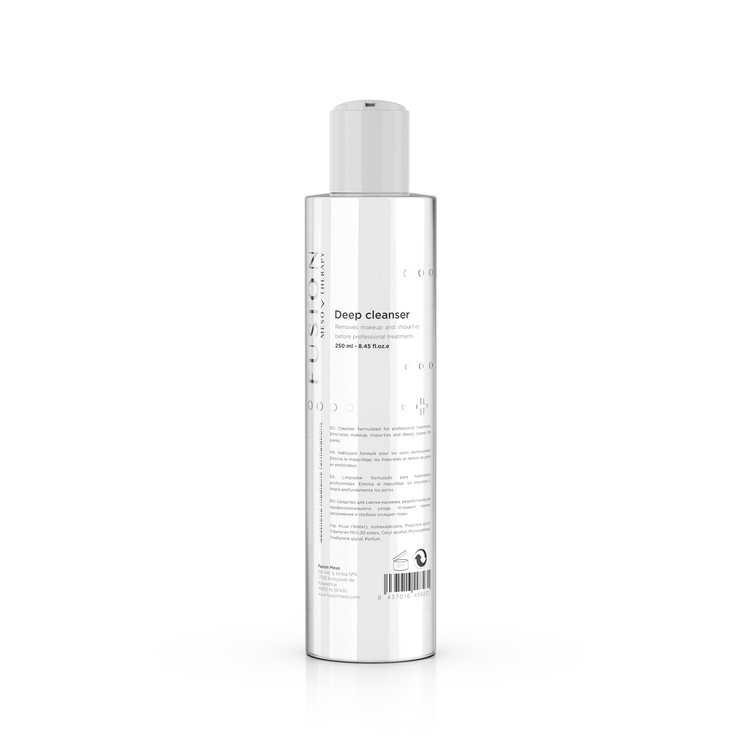 FUSION MESOTHERAPY gilaus valymo prausiamasis kremas