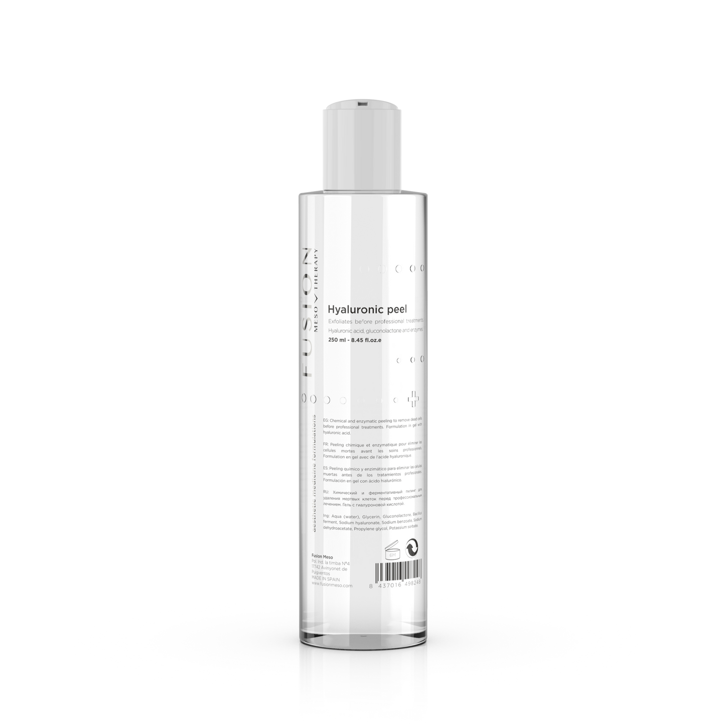 FUSION MESOTHERAPY hialurono rūgšties šveitiklis