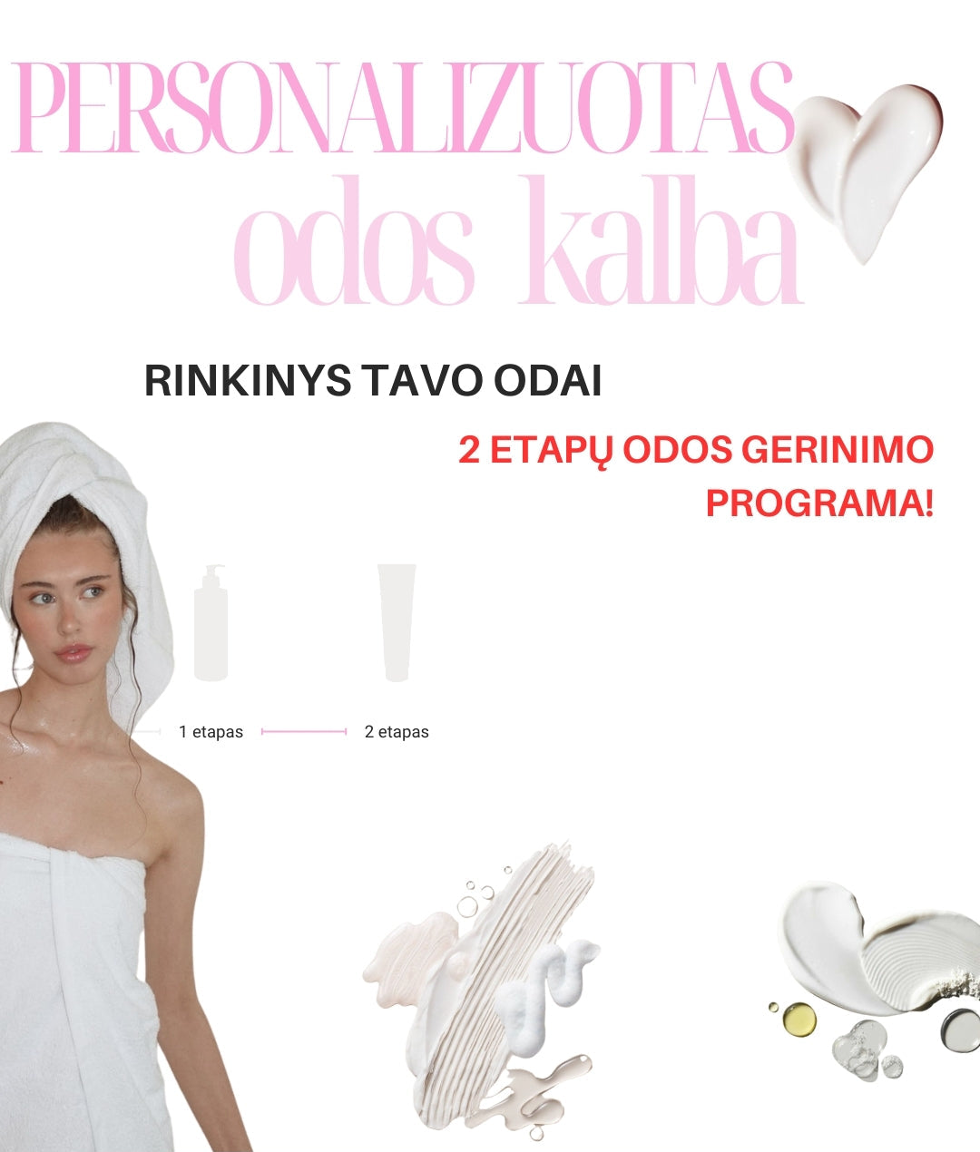 Personalizuotas odos kalba rinkinys