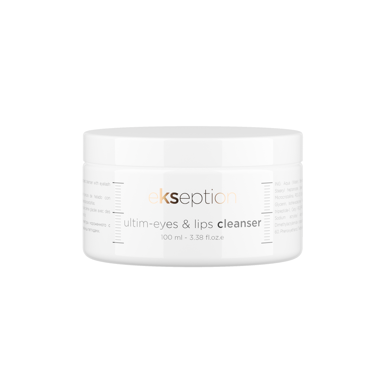 EKSEPTION tirpus akių ir lūpų valiklis