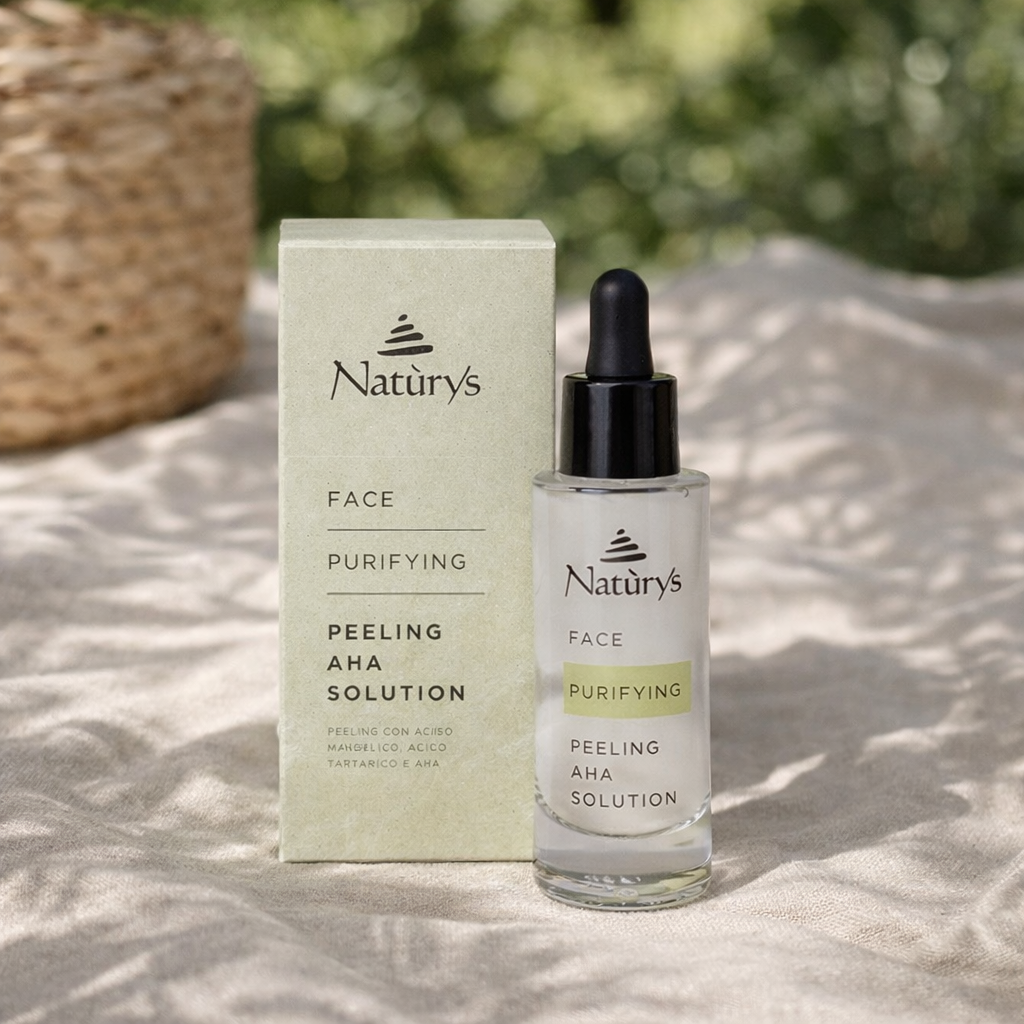 NATURYS su AHA rūgštimis odos būklę gerinantis šveitiklis odai