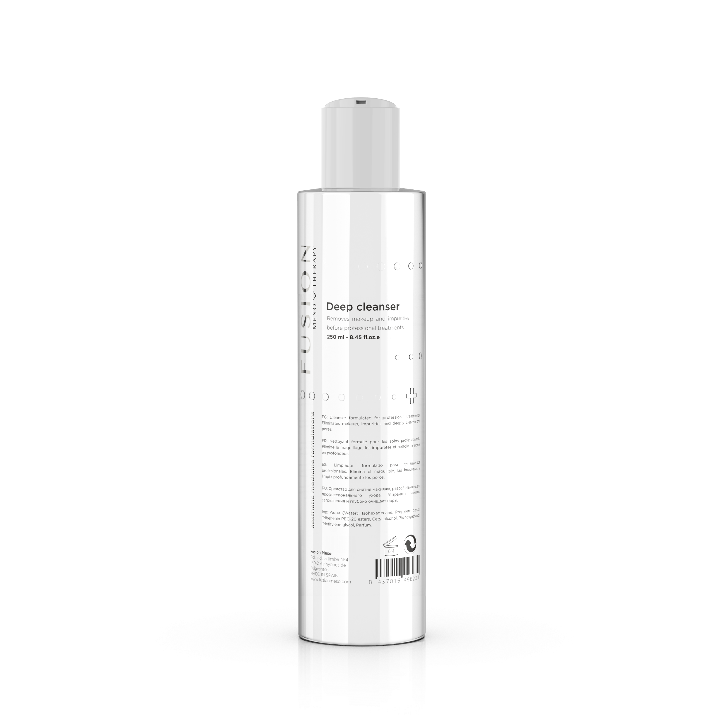 FUSION MESOTHERAPY gilaus valymo prausiamasis kremas