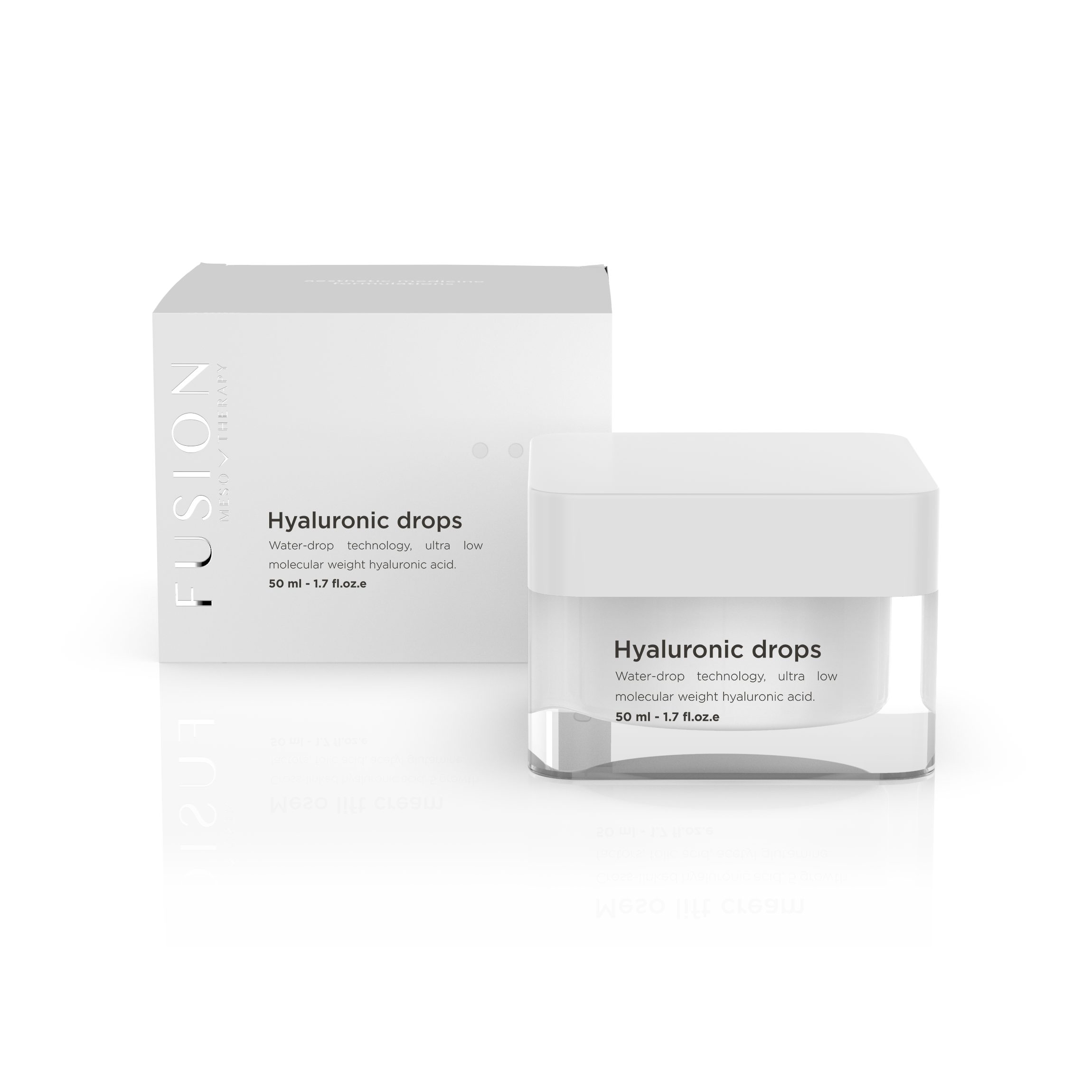 FUSION MESOTHERAPY drėkinantis kremas su hialurono rūgštimi