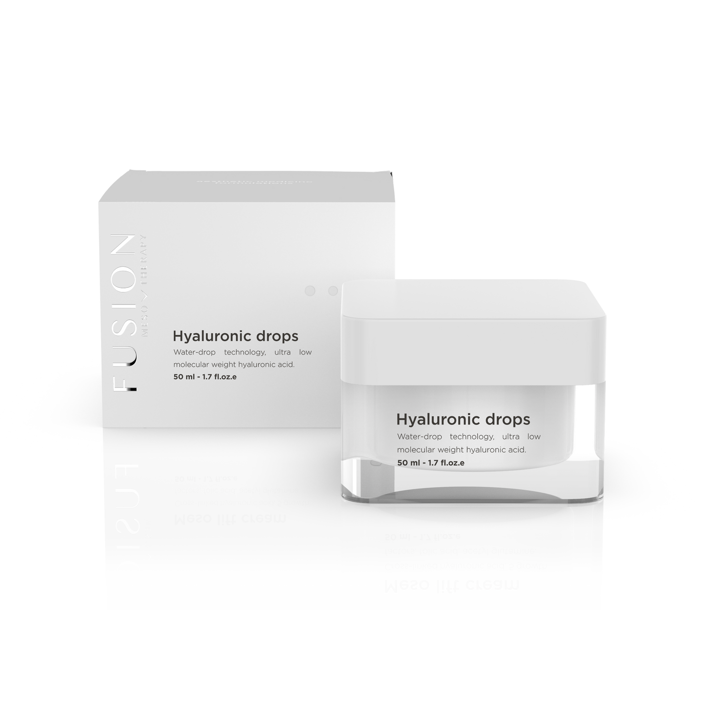 FUSION MESOTHERAPY drėkinantis kremas su hialurono rūgštimi