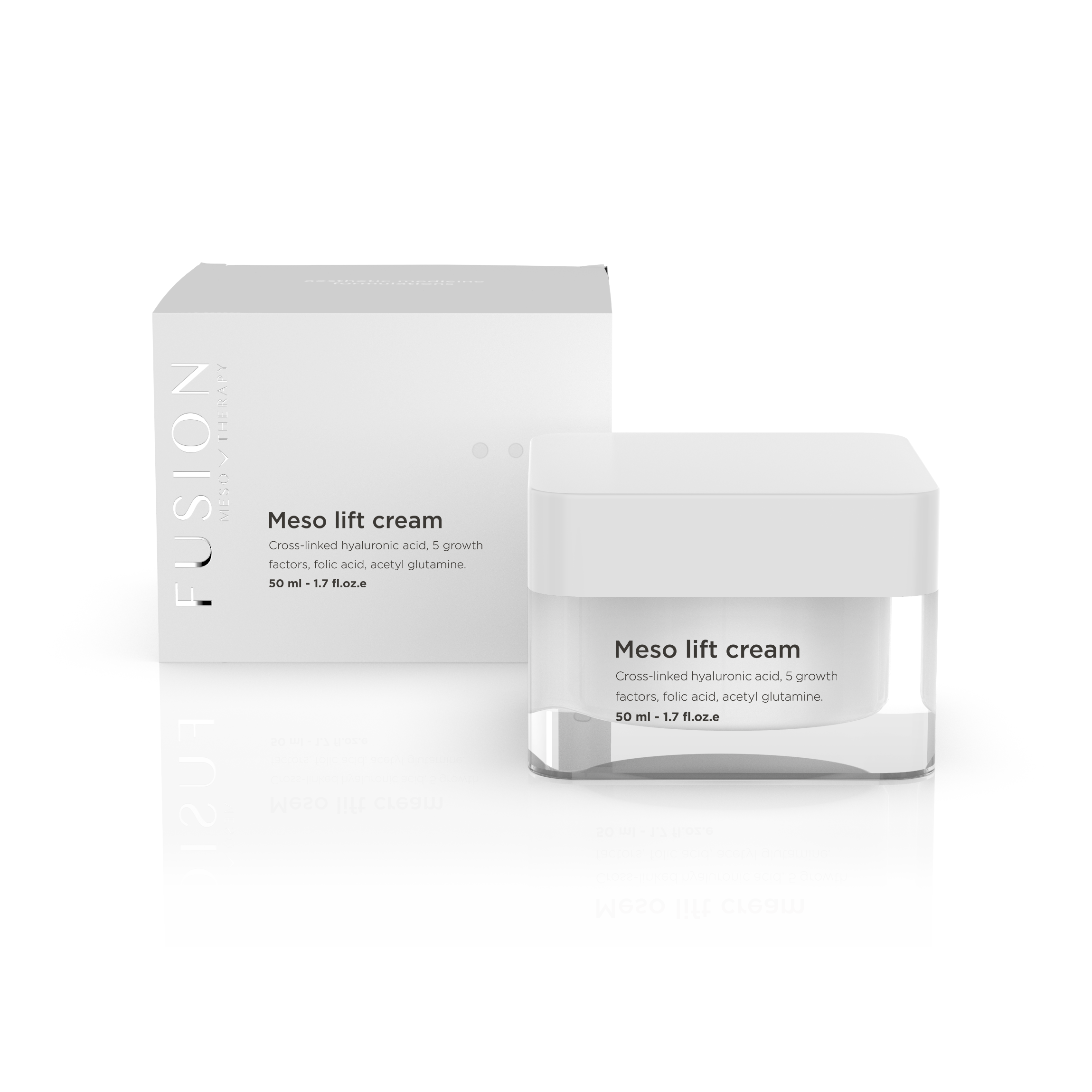 FUSION MESOTHERAPY regeneruojamasis priešraukšlinis kremas