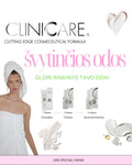 CLINICARE švytinčios odos rinkinys 3 PRODUKTAI