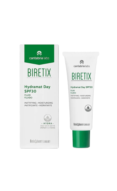 BIRETIX drėkinamasis lengvas kremas HYDRAMAT su SPF30